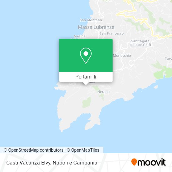 Mappa Casa Vacanza Elvy