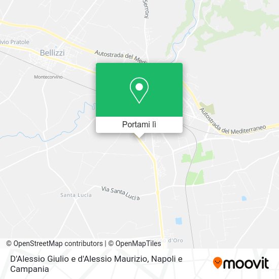 Mappa D'Alessio Giulio e d'Alessio Maurizio