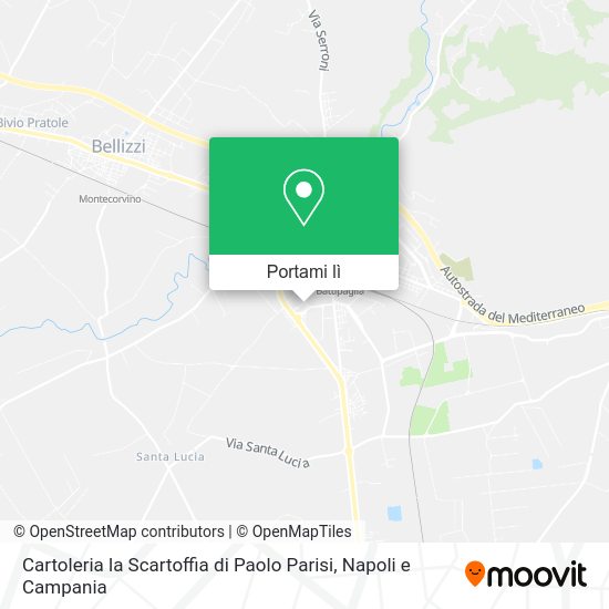 Mappa Cartoleria la Scartoffia di Paolo Parisi