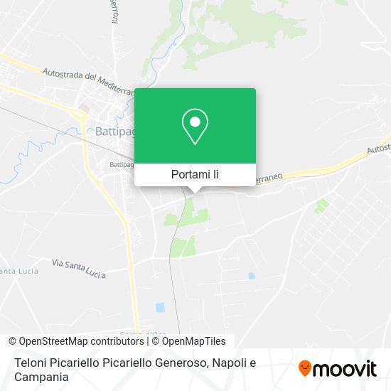 Mappa Teloni Picariello Picariello Generoso