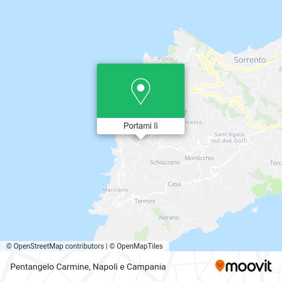 Mappa Pentangelo Carmine