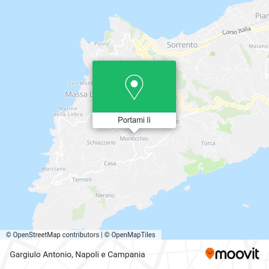 Mappa Gargiulo Antonio