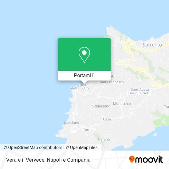 Mappa Vera e il Vervece