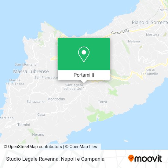 Mappa Studio Legale Ravenna