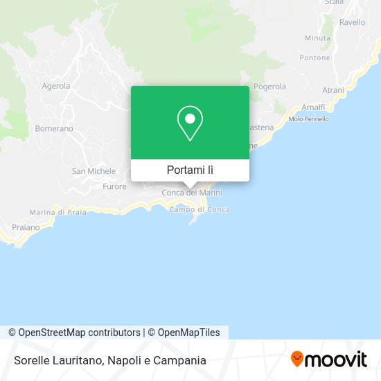 Mappa Sorelle Lauritano