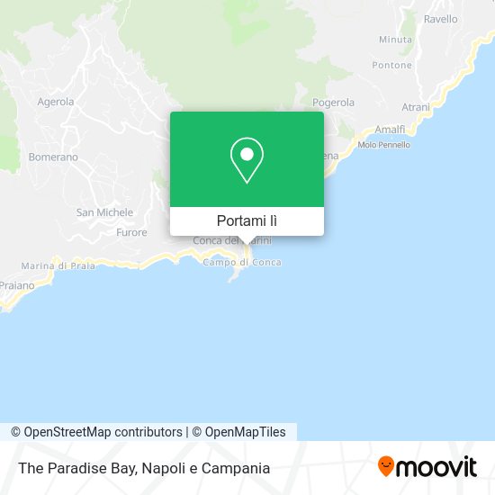 Mappa The Paradise Bay