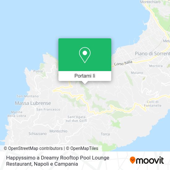 Mappa Happyssimo a Dreamy Rooftop Pool Lounge Restaurant