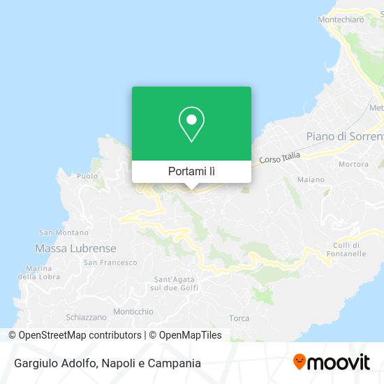 Mappa Gargiulo Adolfo