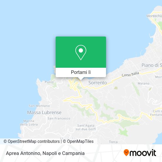 Mappa Aprea Antonino