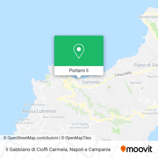 Mappa Il Gabbiano di Cioffi Carmela