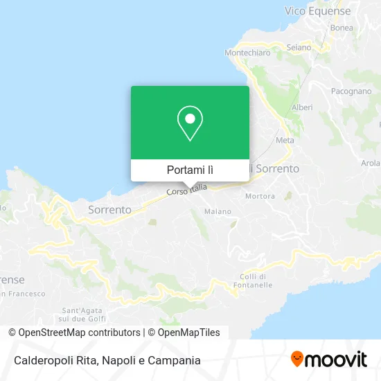 Mappa Calderopoli Rita