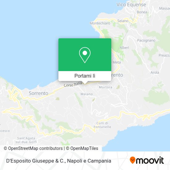 Mappa D'Esposito Giuseppe & C.