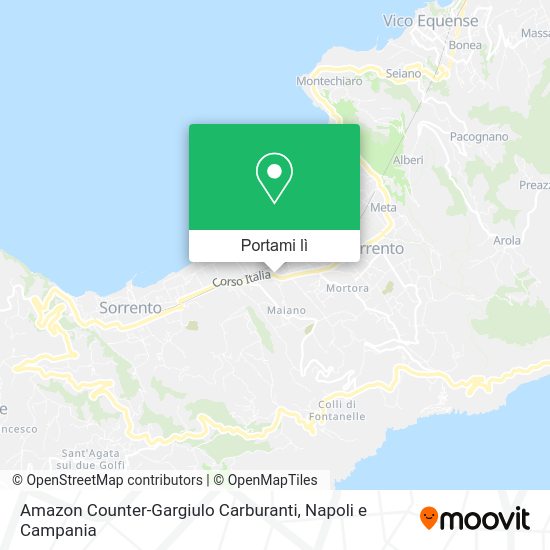 Mappa Amazon Counter-Gargiulo Carburanti