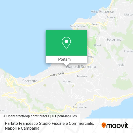 Mappa Parlato Francesco Studio Fiscale e Commerciale