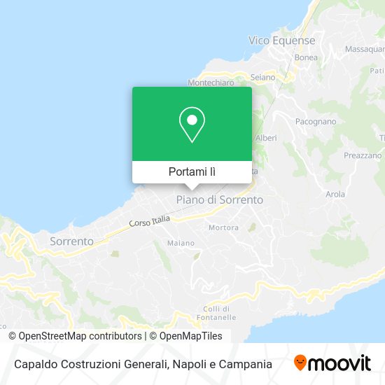Mappa Capaldo Costruzioni Generali