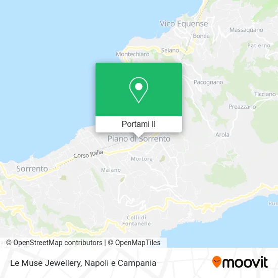 Mappa Le Muse Jewellery