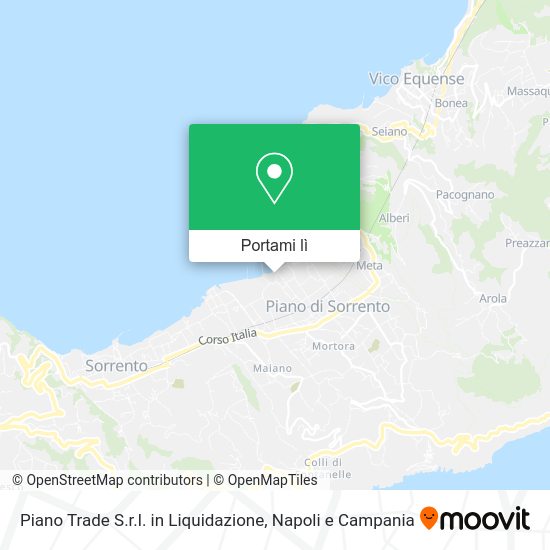 Mappa Piano Trade S.r.l. in Liquidazione