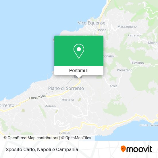 Mappa Sposito Carlo