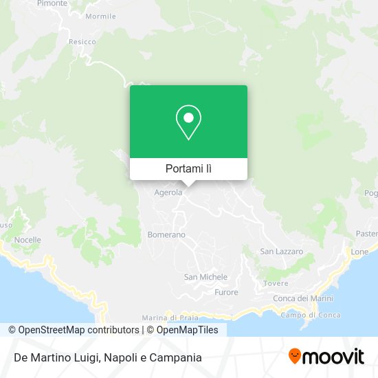 Mappa De Martino Luigi