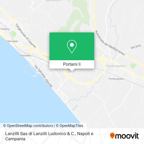 Mappa Lanzilli Sas di Lanzilli Ludovico & C.