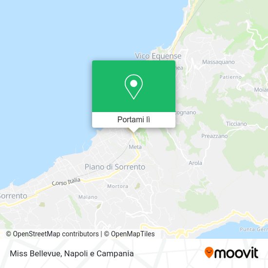 Mappa Miss Bellevue