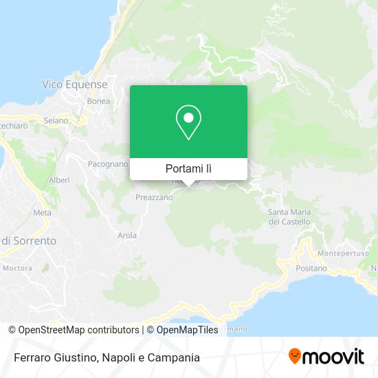 Mappa Ferraro Giustino