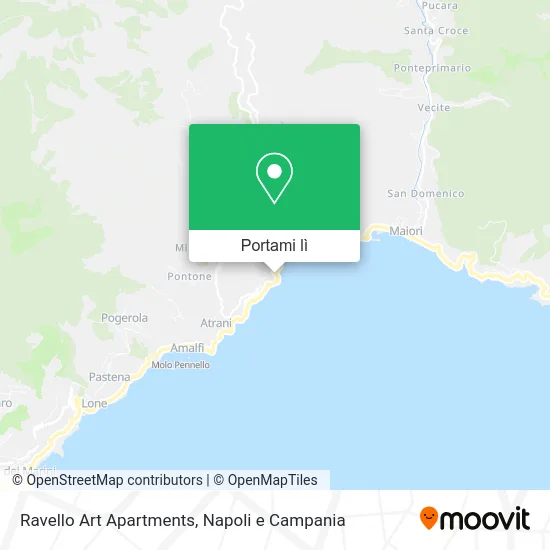 Mappa Ravello Art Apartments