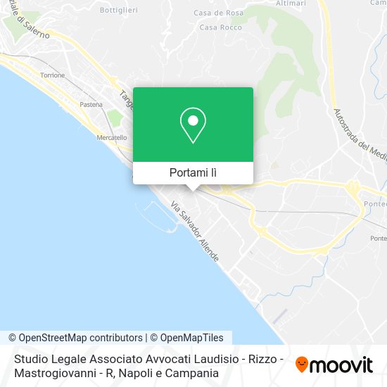 Mappa Studio Legale Associato Avvocati Laudisio - Rizzo - Mastrogiovanni - R