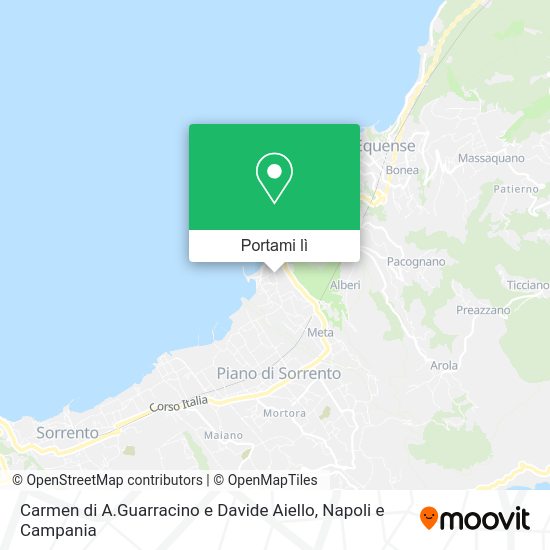 Mappa Carmen di A.Guarracino e Davide Aiello