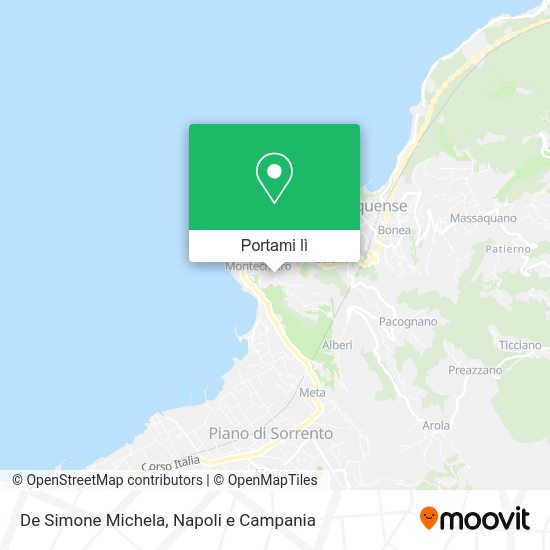 Mappa De Simone Michela