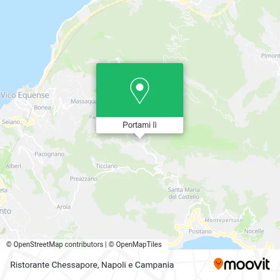 Mappa Ristorante Chessapore