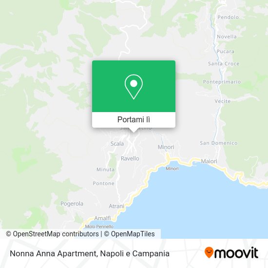 Mappa Nonna Anna Apartment
