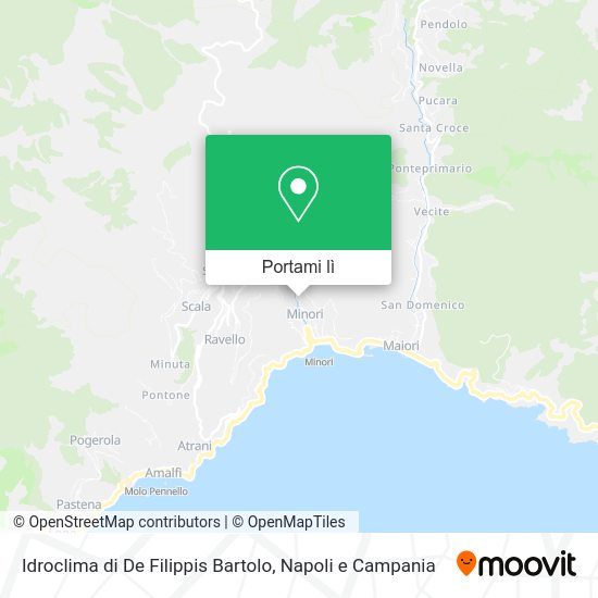 Mappa Idroclima di De Filippis Bartolo