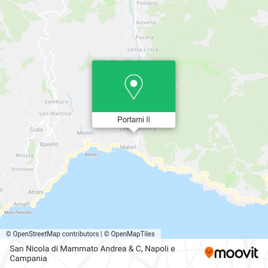 Mappa San Nicola di Mammato Andrea & C
