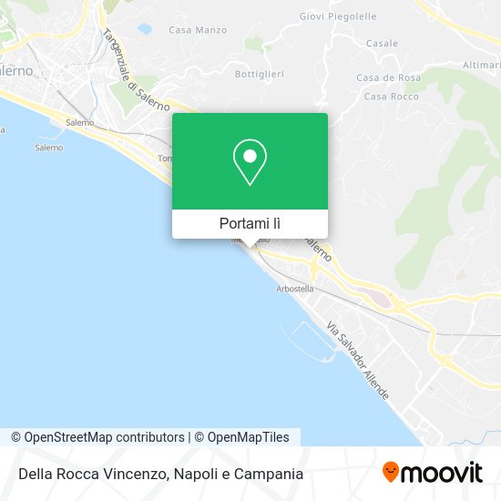 Mappa Della Rocca Vincenzo