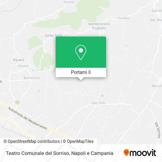 Mappa Teatro Comunale del Sorriso