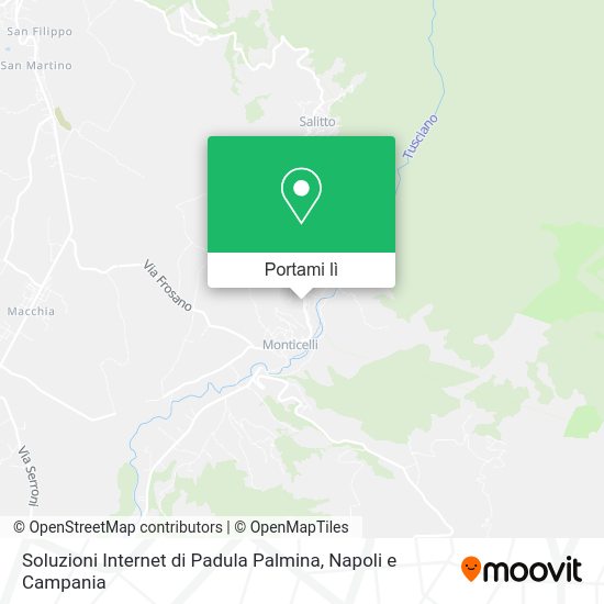 Mappa Soluzioni Internet di Padula Palmina