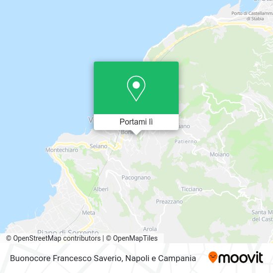 Mappa Buonocore Francesco Saverio