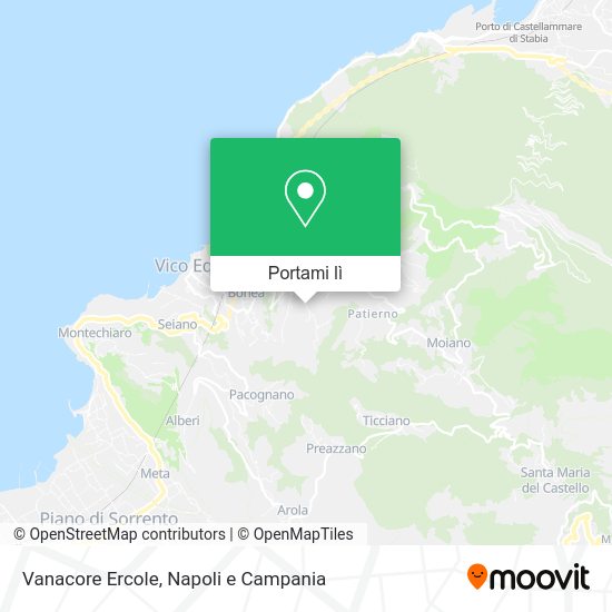 Mappa Vanacore Ercole