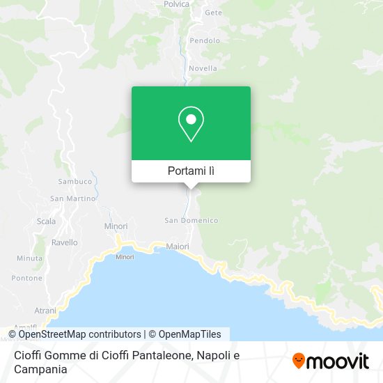 Mappa Cioffi Gomme di Cioffi Pantaleone