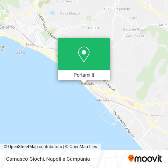Mappa Camasco Giochi