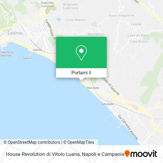 Mappa House Revolution di Vitolo Luana
