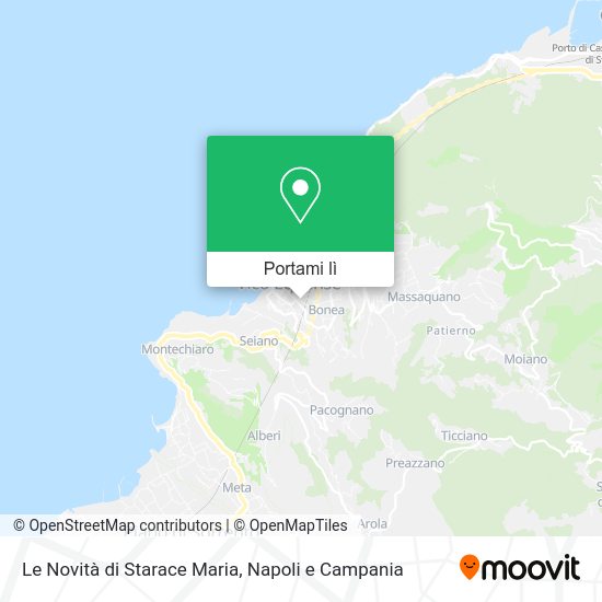 Mappa Le Novità di Starace Maria