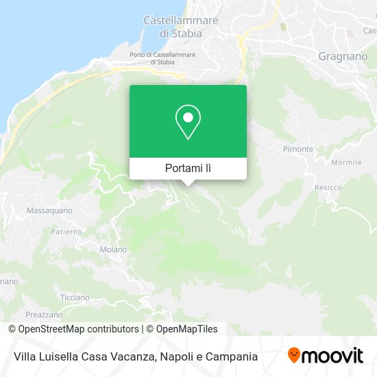 Mappa Villa Luisella Casa Vacanza