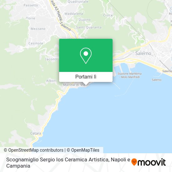 Mappa Scognamiglio Sergio Ios Ceramica Artistica