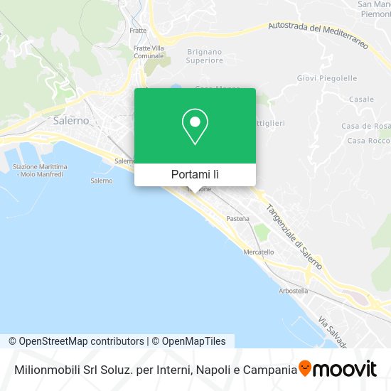 Mappa Milionmobili Srl Soluz. per Interni