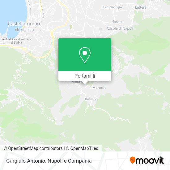 Mappa Gargiulo Antonio