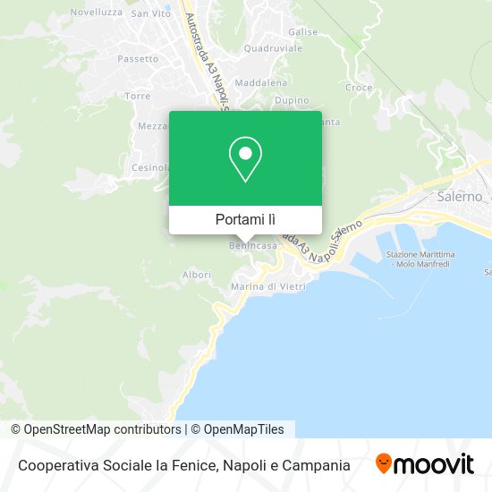 Mappa Cooperativa Sociale la Fenice