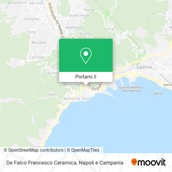 Mappa De Falco Francesco Ceramica