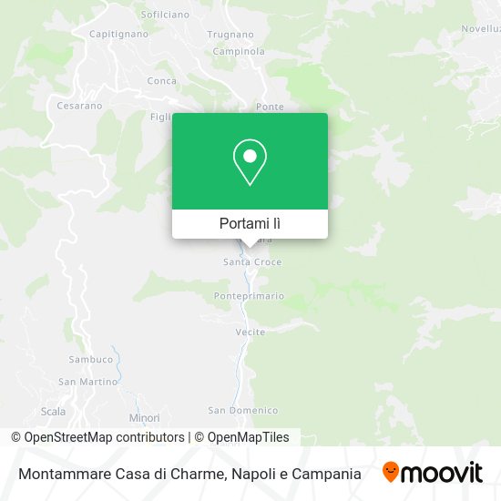 Mappa Montammare Casa di Charme